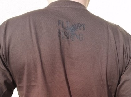 Koszulka wędkarska Jętka Majowa Flyartfishing brown